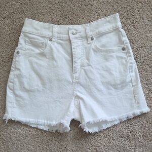 LOFT White Jean Shorts for Women